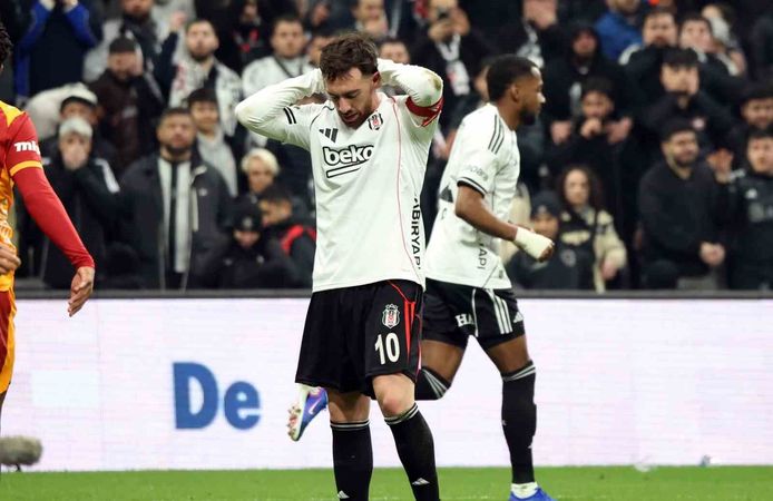 Beşiktaş'ın evindeki yenilgisizlik serisi bitti