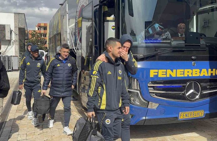 Fenerbahçe, maç günü Gaziantep'e geldi
