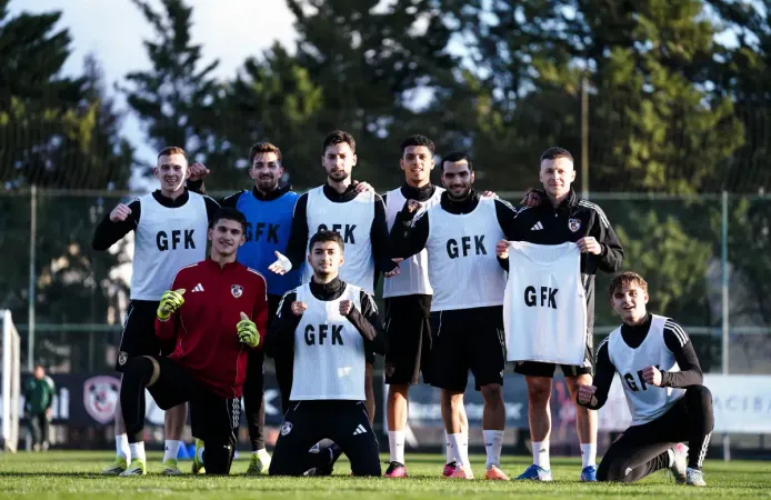 Gaziantep FK, Alanyaspor maçı hazırlıklarına devam etti
