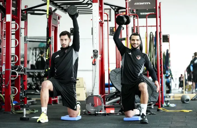 Gaziantep FK, Alanyaspor'a hazırlanıyor! Salonda çalıştılar...