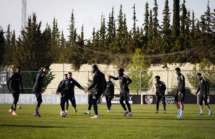 Gaziantep FK, Fatih Karagümrük maçı hazırlıklarına başladı