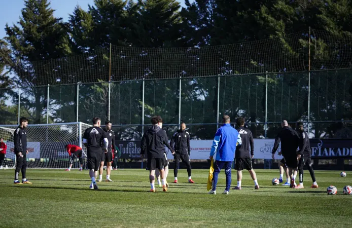 Gaziantep FK, Antalyaspor maçı hazırlıklarına devam etti
