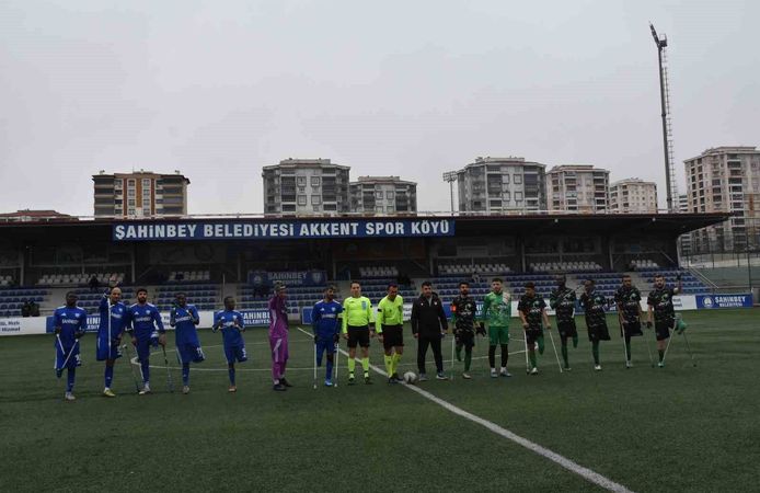 Şahinbey Ampute'den farklı galibiyet