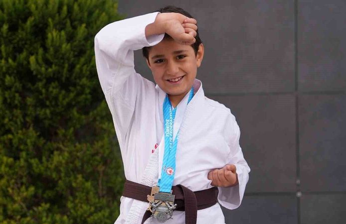 Türkiye Karate Şampiyonası'nda Erdem Koleji gururu