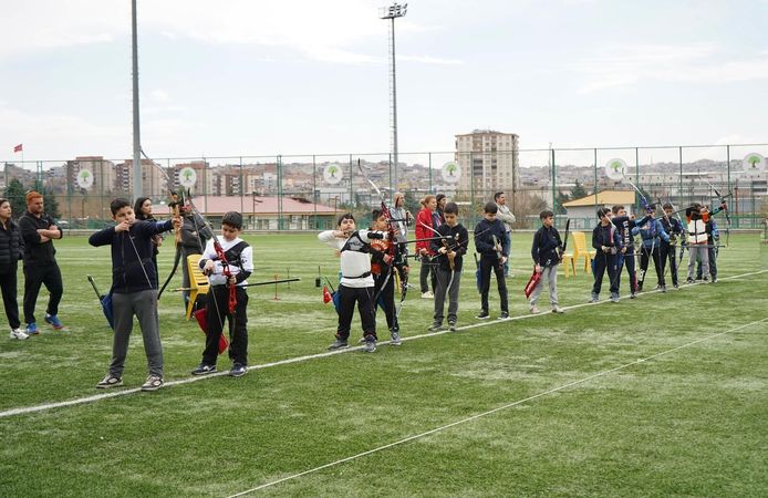 Gaziantep’te Okçuluk İl Birinciliği müsabakaları tamamlandı
