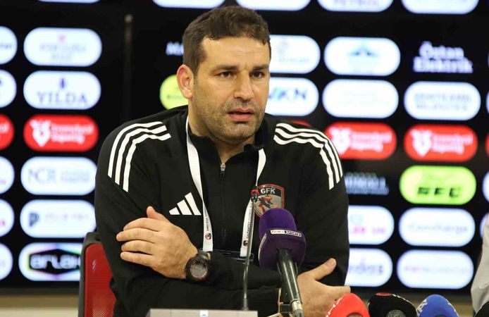 Gaziantep FK Teknik Sorumlusu Mustafa Aksoy: 'Bugünkü sonuçtan dolayı çok mutluyuz'