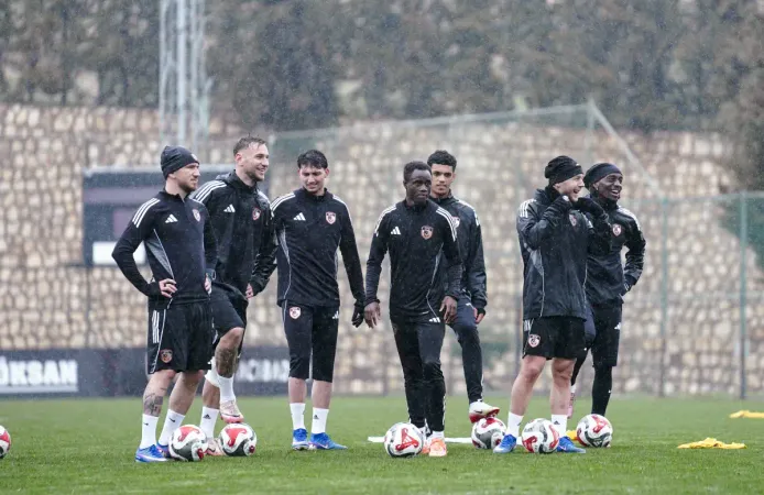 Gaziantep FK, Alanyaspor maçına hazırlanıyor