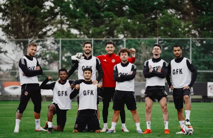 Gaziantep FK, Kayserispor maçı hazırlıklarını sürdürdü
