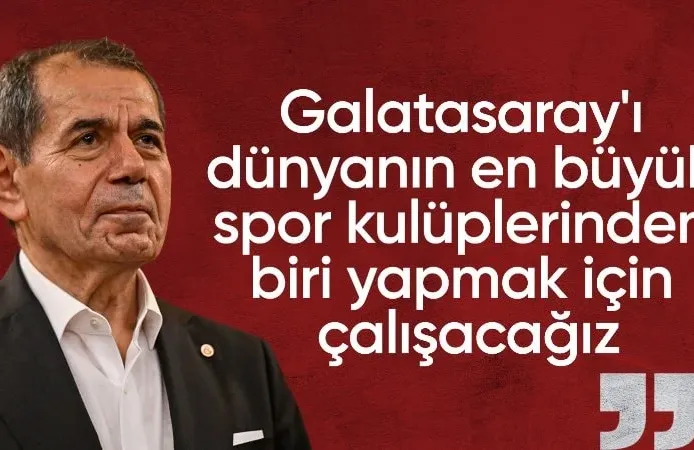Dursun Özbek'ten şampiyonluk mesajı geldi