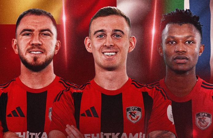 Gaziantep FK'da 3 oyuncuya milli davet!