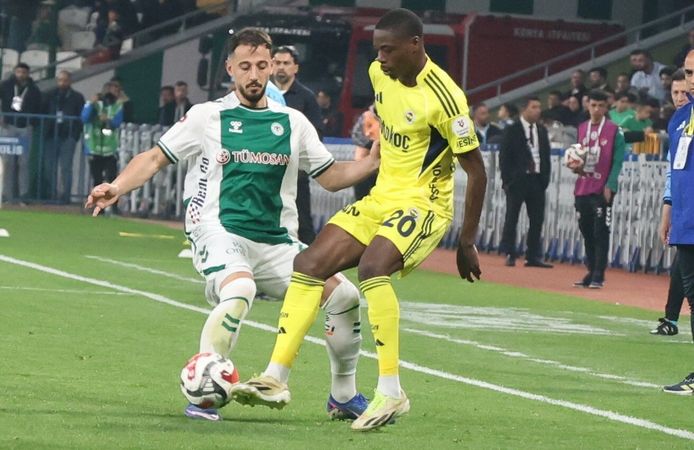 Fenerbahçe, Konyaspor'u geçti! Devler Ligi biletini aldı...