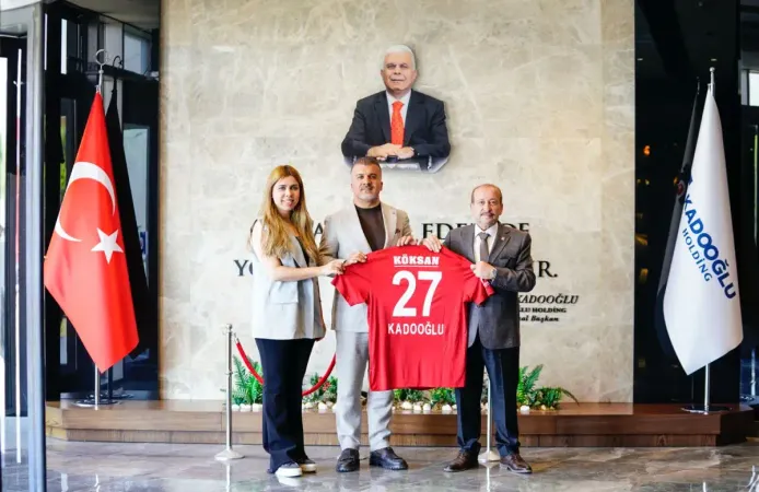Gaziantep FK Başkanı Memik Yılmaz'dan Kadooğlu'na ziyaret