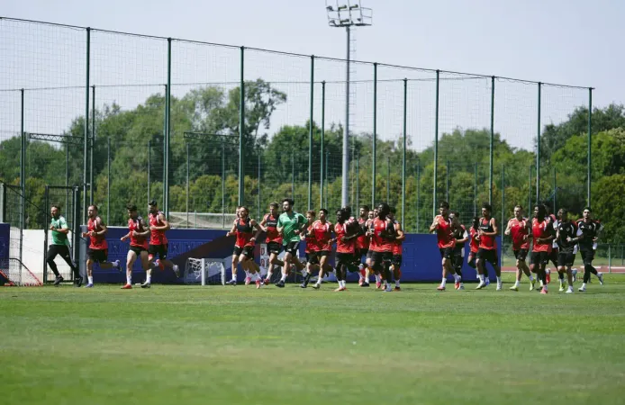 Gaziantep FK, yeni sezon hazırlıklarına devam etti