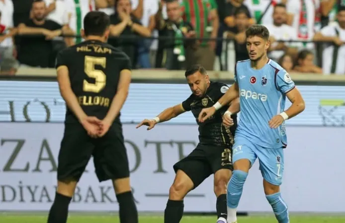 Üstünlüğünü Koruyamadı! Trabzonspor, Amed Sportif Faaliyetler'e kaybetti