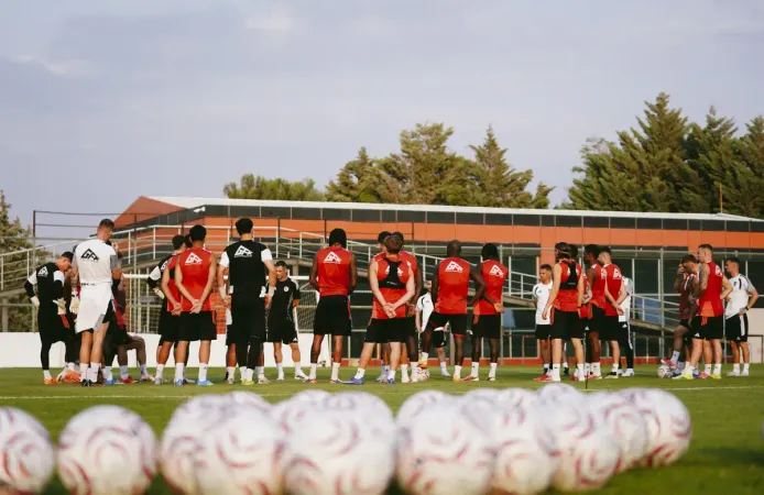 Gaziantep FK'da Alanyaspor maçı hazırlıkları sürdü