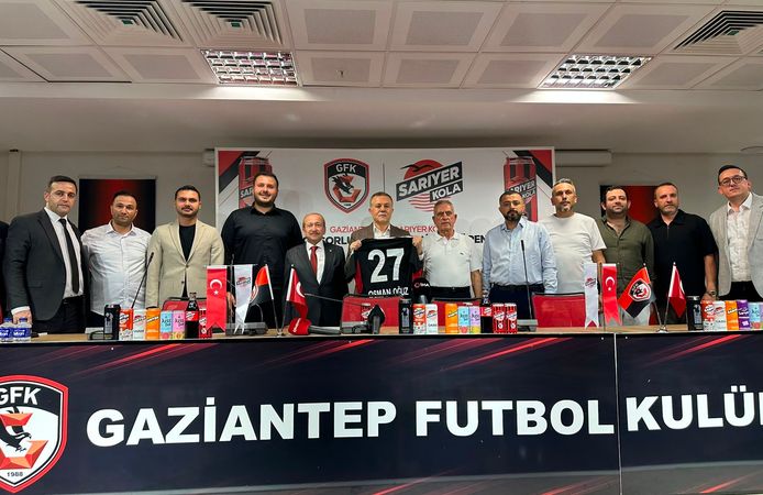 Sarıyer Kola, Gaziantep FK'nın yeni sponsoru oldu