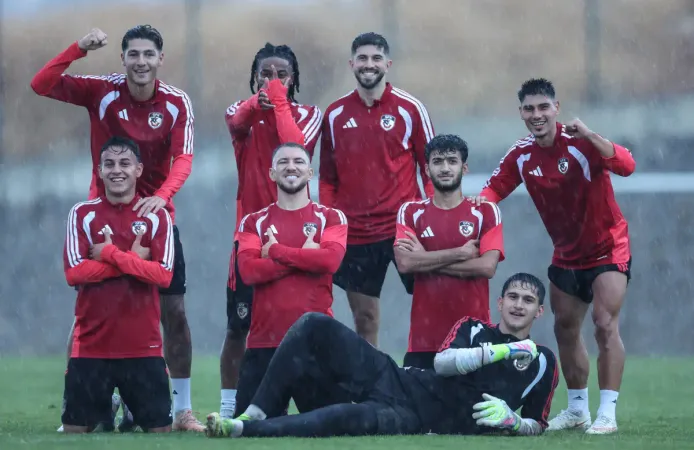 Gaziantep FK, Çorum FK maçı hazırlıklarına devam ediyor