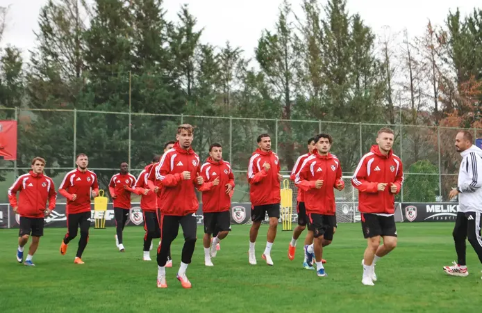Gaziantep FK, Trabzonspor maçı hazırlıklarını sürdürdü