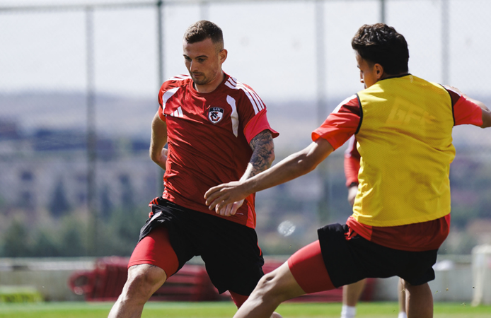 Gaziantep FK, Çorum FK maçı hazırlıklarını sürdürdü