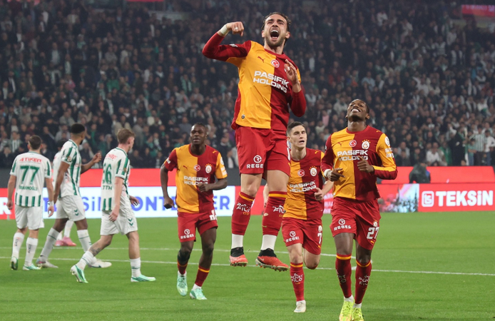 Galatasaray, Konya'yı 4 golle geçti!