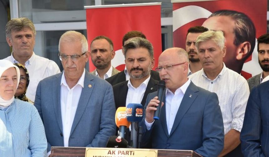 Bursa'da AK Partili kadrolar Mudanya'yı karış karış dolaştı