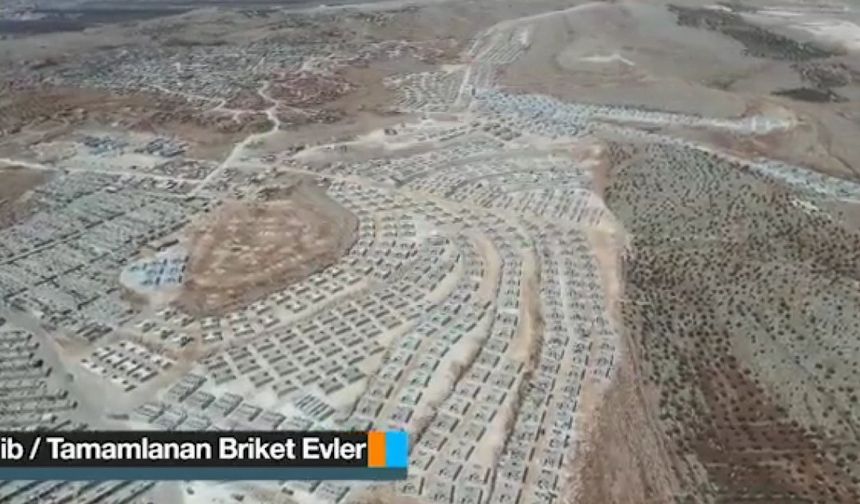 Geri dönüş hazırlıkları...İdlib'de, 62 bin 145 briket evin yapımı tamamlandı