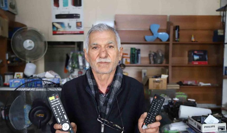 Gaziantep’in son elektronik eşya tamir ustası talebe yetişemiyor