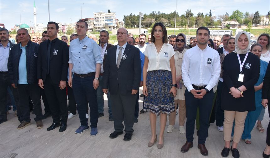 Gaziantep'te hasta yakını tarafından öldürülen doktor Arslan ölüm yıl dönümünde anıldı