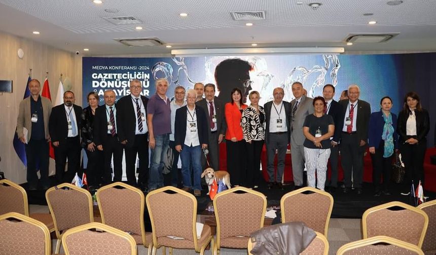 Medya Konferansı Gazeteciliğin Dönüşümü ve Arayışlar Ankara'da gerçekleştirildi.