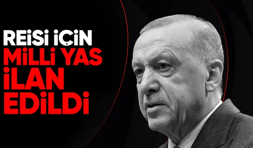 Türkiye 1 Günlük Yas ilan Etti