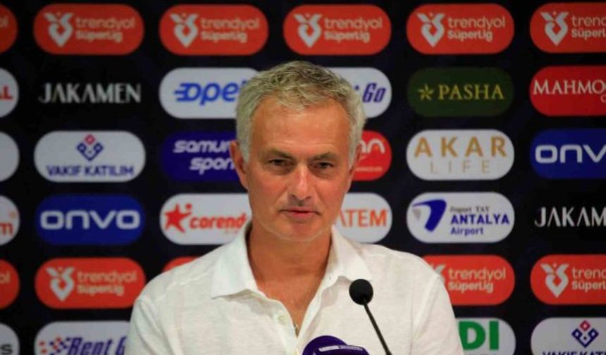 Jose Mourinho: Bu sezon hayal kırıklığı oldu