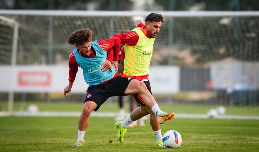 Gaziantep FK, Göztepe maçının hazırlıklarına devam etti