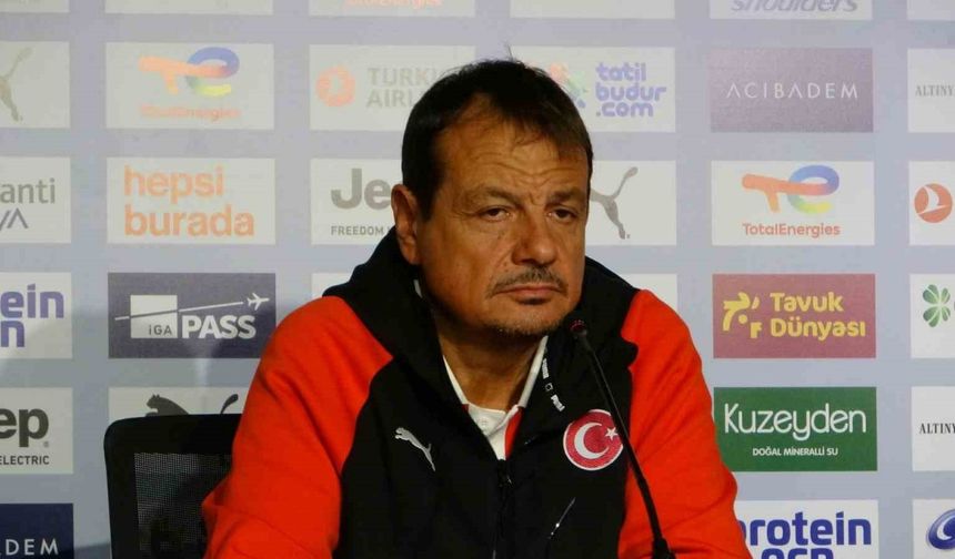 Ergin Ataman: "Tek konsantrasyonumuz Avrupa Şampiyonası bileti elde etmek"