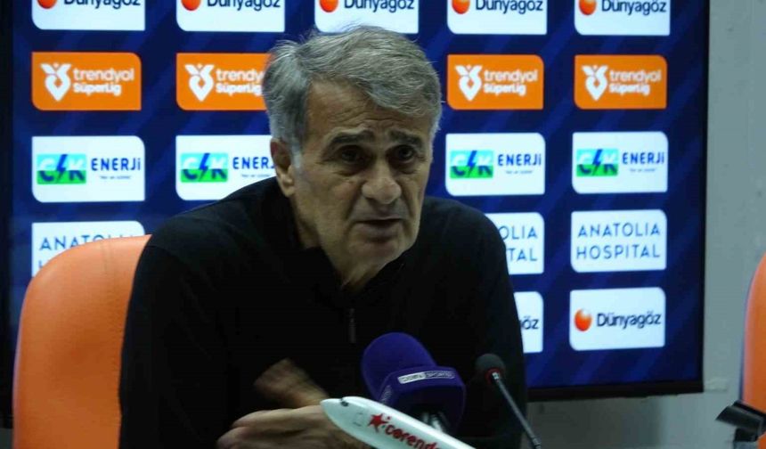 Şenol Güneş: "Bu maçta puan kaybı asla beklemiyordum’"