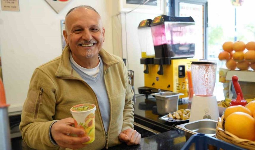 Gaziantep’te şifa kaynağı doğal sıkım ’atom’a yaz-kış yoğun talep