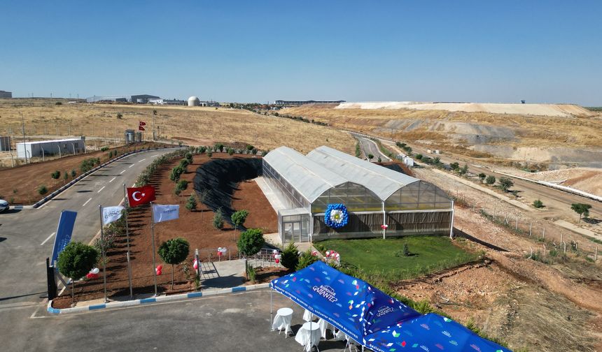 Gaziantep'te çevreyi koruyan ve ekonomiye katkı sağlayan proje!