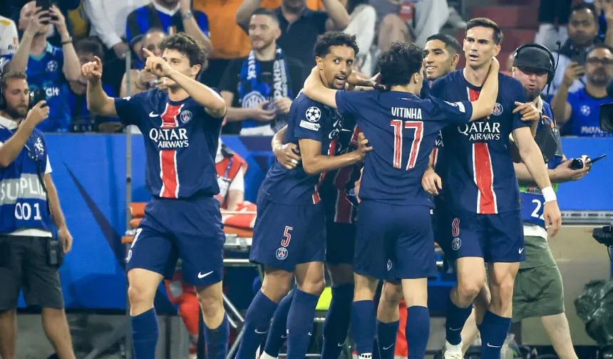 Şampiyonlar ligi tarihinde en farklı galibiyet! Inter'e fark atan PSG, Şampiyonlar Ligi'ni kazandı