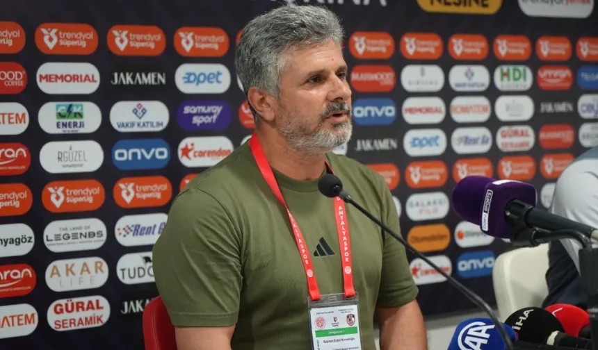 Antalyaspor- Gaziantep FK maçının ardından
