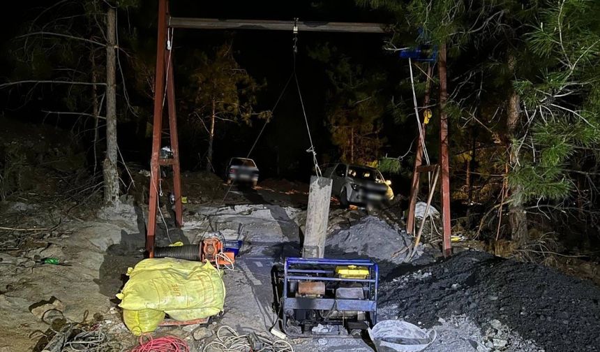 Gaziantep'te kaçak kazı yapan 4 şahıs yakalandı