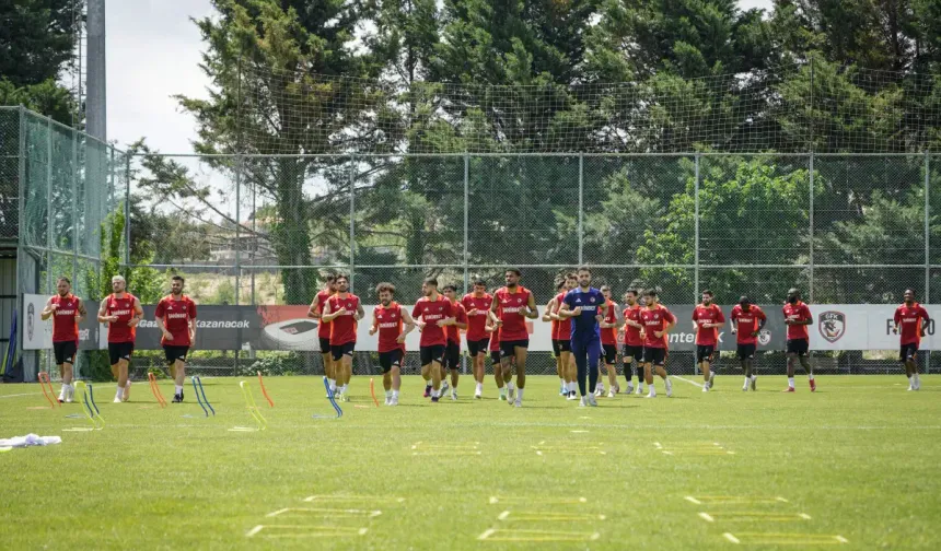 Gaziantep FK'da Kasımpaşa mesaisi devam etti