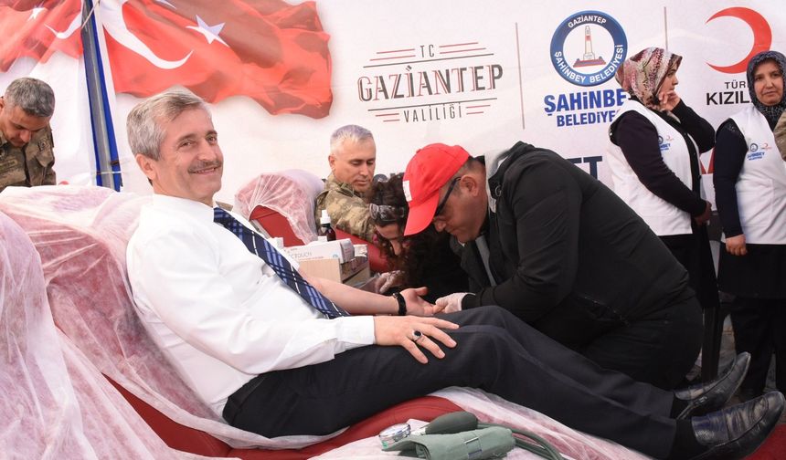 Başkan Tahmazoğlu’ndan kan bağışına davet