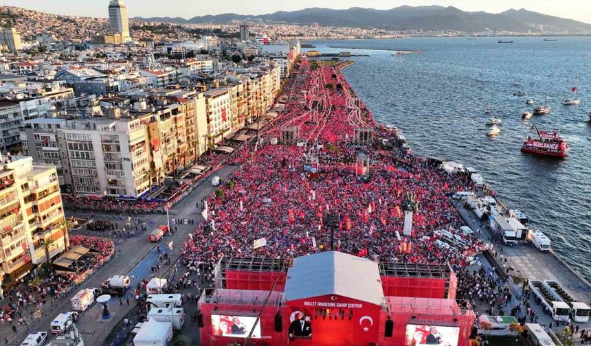 Özgür Özel "2 milyon" dedi, emniyet "70 bin"