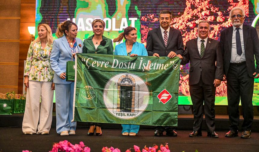 Gaziantep Ticaret Borsası'na "Yeşil Kapı" ödülü
