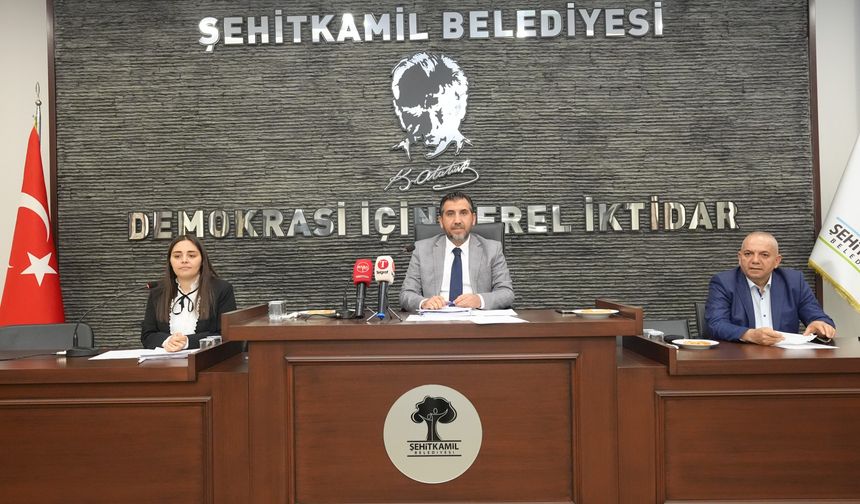 Şehitkamil Belediyesi Haziran ayı Meclis Toplantısı tamamlandı