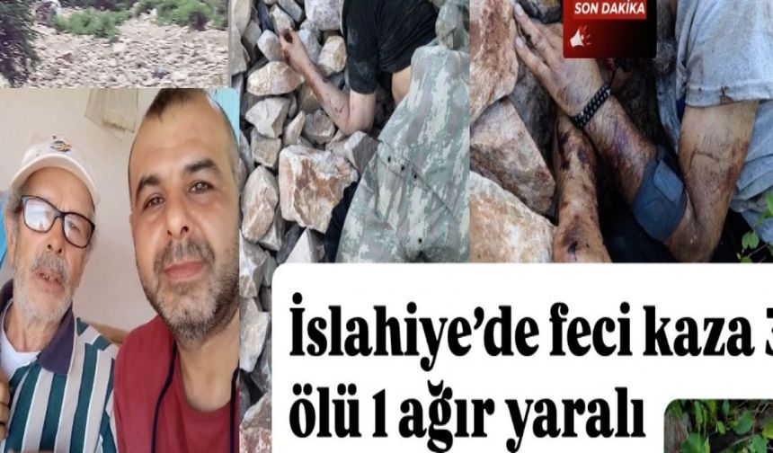 Bir aile yok oldu! Gaziantep İslahiye’de Feci Kaza: 3 Kişi Hayatını Kaybetti, 1 Ağır Yaralı