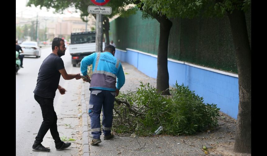 Gaziantep fırtınaya hazırlıksız yakalandı!