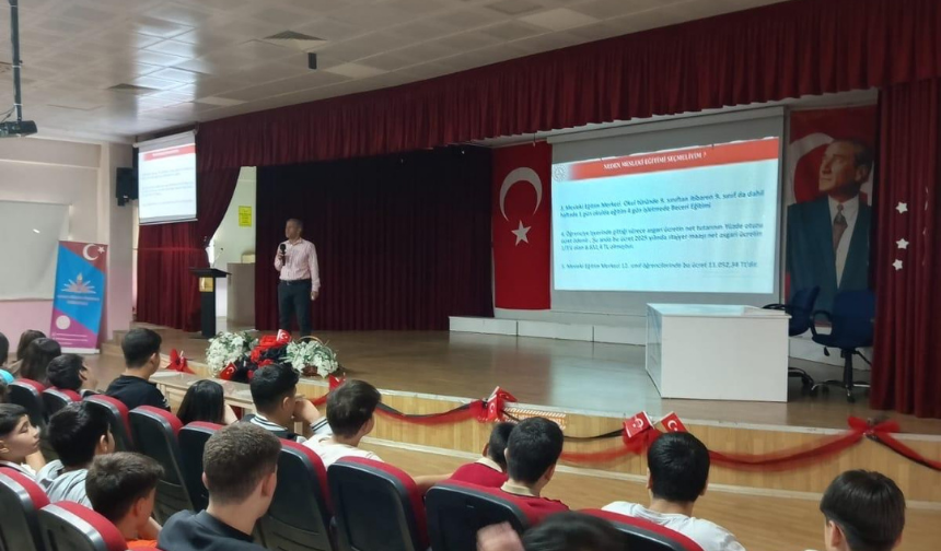 Gaziantep’te 48 bin öğrenci mesleki eğitimi keşfetti