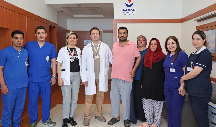 SANKO Üniversitesi Hastanesi’nde başarılı böbrek nakli