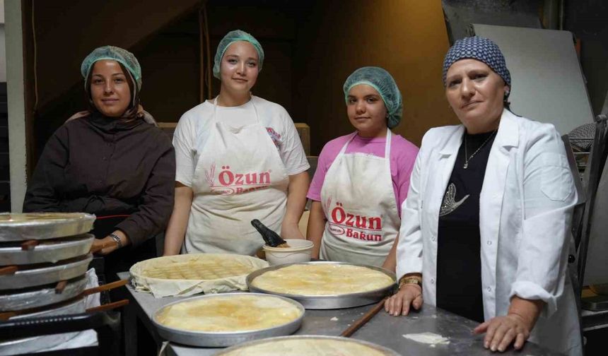 Gaziantep^te Elinin hamuruyla patron oldu