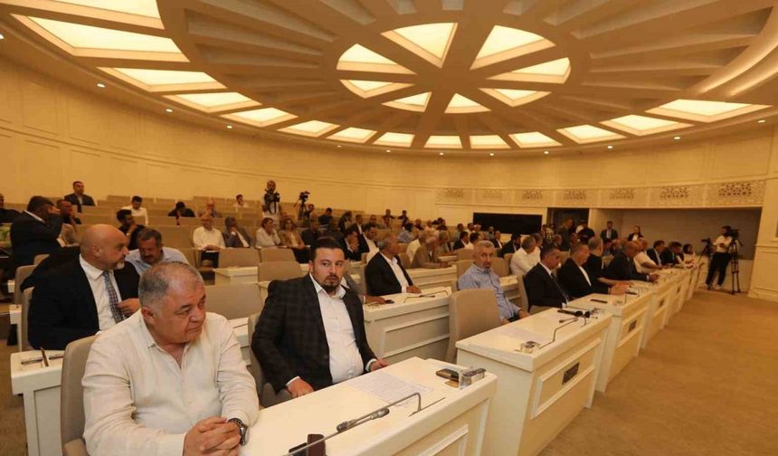 Gaziantep Büyükşehir Belediye Meclisi toplandı